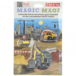 Doplnkový set obrázkov MAGIC MAGS, Bagger Rocco, pre aktovky a ruksaky Step by Step