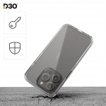 Hama Extreme Protect, kryt pre Apple iPhone 15 Plus, materiál D3O®, nezažltne, priehľadný