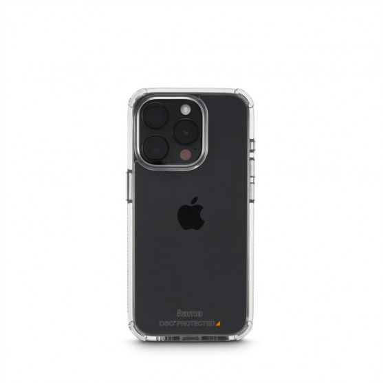 Hama Extreme Protect, kryt pre Apple iPhone 15 Pro Max, materiál D3O®, nezažltne, priehľadný