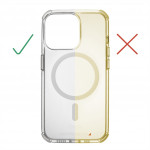 Hama Extreme Protect, kryt pre Apple iPhone 14, magnetický, D3O®, nezažltne, priehľadný