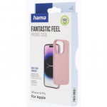 Hama Fantastic Feel, kryt pre Apple iPhone 14 Pro, hebký povrch, farba nude