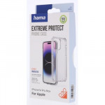 Hama Extreme Protect, kryt pre Apple iPhone 14 Pro Max, materiál D3O®, nezažltne, priehľadný