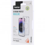 Hama Extreme Protect, kryt pre Apple iPhone 14 Pro Max, magnetický, D3O®, nezažltne, priehľadný