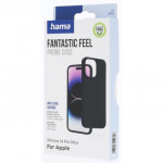 Hama Fantastic Feel, kryt pre Apple iPhone 14 Pro Max, hebký povrch, čierny