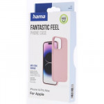 Hama Fantastic Feel, kryt pre Apple iPhone 14 Pro Max, hebký povrch, farba nude