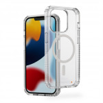 Hama Extreme Protect, kryt pre Apple iPhone 13 Pro, magnetický, D3O®, nezažltne, priehľadný