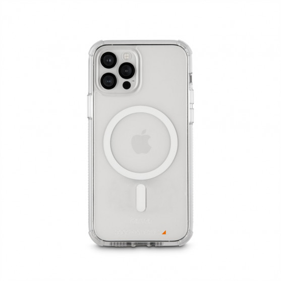 Hama Extreme Protect, kryt pre Apple iPhone 12/12 Pro, magnetický, D3O®, nezažltne, priehľadný