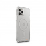 Hama Extreme Protect, kryt pre Apple iPhone 12/12 Pro, magnetický, D3O®, nezažltne, priehľadný