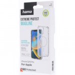 Hama Extreme Protect, kryt pre Apple iPhone 12/12 Pro, magnetický, D3O®, nezažltne, priehľadný