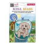 Vymeniteľný obrázok KIGA MAGS  Dog Lucky k ruksačikom KIGA