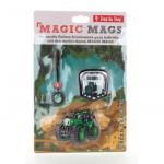 Doplnkový set obrázkov MAGIC MAGS Green Tractor Fred k aktovkám GRADE, SPACE, CLOUD, 2v1 a KID