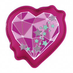 Blikajúci obrázok Magic Mags Flash Heart Baila k aktovkám Step by Step GRADE, SPACE, CLOUD,2IN1, KID Blikajúci obrázok Magic Mags Flash Heart Baila k aktovkám Step by Step GRADE, SPACE, CLOUD,2IN1, KID