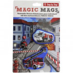 Doplnkový set obrázkov MAGIC MAGS Fire Engine Brandon k aktovkám GRADE, SPACE, CLOUD, 2v1 a KID