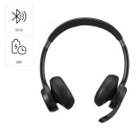 Hama BT700, Bluetooth headset stereo, mikrofón otočný o 280°, výdrž 45 h, pre 2 zariadenia súčasne