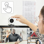 Hama PC webkamera s kruhovým svetlom X850 Pro, QHD, autofokus, diaľkový ovládač