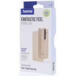 Hama Fantastic Feel, puzdro-knižka pre Samsung Galaxy S26, hebký povrch, béžové Hama Fantastic Feel, puzdro-knižka pre Samsung Galaxy S26, hebký povrch, béžové