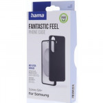 Hama Fantastic Feel, kryt pre Samsung Galaxy S26+, hebký povrch, čierny