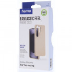 Hama Fantastic Feel, kryt pre Samsung Galaxy S26 Ultra, hebký povrch, béžový