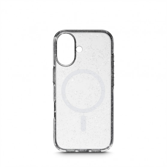 White Diamonds Mag Glitter, kryt pre Apple iPhone 17, magnetický, priehľadný s trblietkami