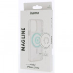 Hama MagCase Safety, kryt pre Apple iPhone 13 Pro, priehľadný