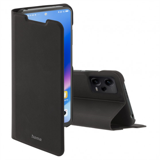 Hama Slim Pro, puzdro-knižka pre Xiaomi Redmi Note 12 5G, čierne