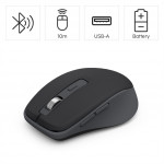 Hama bezdrôtová Multi Device myš WM-450, tichá, čierna