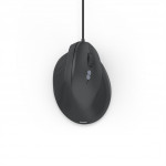 Hama vertikálna ergonomická káblová myš ECM-500R, pre pravákov, čierna