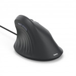 Hama vertikálna ergonomická káblová myš ECM-500R, pre pravákov, čierna