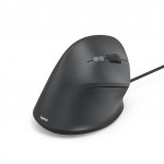 Hama vertikálna ergonomická káblová myš ECM-500R, pre pravákov, čierna