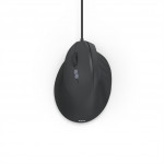 Hama vertikálna ergonomická káblová myš ECM-500L, pre ľavákov, čierna