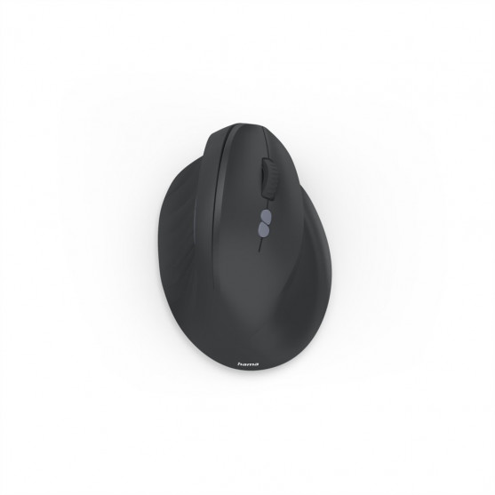 Hama vertikálna ergonomická bezdrôtová myš EWM-500R, pre pravákov, čierna