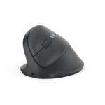 Hama vertikálna ergonomická bezdrôtová myš EWM-600L, pre ľavákov, nabíjacia, čierna