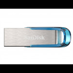 SanDisk Ultra Flair™ USB 3.0 64 GB, tropická modrá