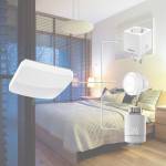 Hama SMART WiFi stropné svetlo, trblietavý efekt, štvorcové, 27 cm