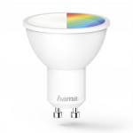 Hama SMART WiFi LED žiarovka, GU10, 5,5 W, RGBW, stmievateľná, ovládanie pomocou App