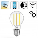 Hama SMART WiFi LED žiarovka, E27, 7 W,  stmievateľná