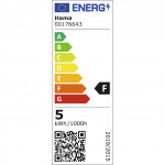 Hama SMART WiFi LED žiarovka, Matter, E27, retro, ST64 Filament, RGBW, stmievateľná, appka