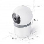 Hama Smart domáca WiFi kamera, otáčanie/naklápanie, nočné videnie, Full HD