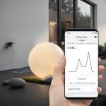 Hama SMART WiFi vonkajšia zásuvka, Matter, meranie spotreby, IP44