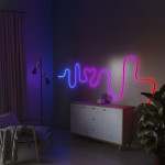 Hama SMART WiFi neónový LED pás, RGBIC, Matter, nastavenie farieb, stmievanie, appka, 5 m