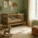 Hama Smart WiFi kamera/pestúnka, nočná lampička, teplomer, držiak na postieľku