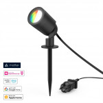 Hama SMART WiFi LED záhradné svetlo, Matter, zapich. nožička, IP65, farby, stmievanie, appka