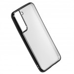 Hama ClearandChrome, kryt pre Samsung Galaxy S22 (5G), recyklovaný materiál, čierny