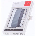 Black Rock 360° Glass, kryt pre Apple iPhone 17, sklenený, predný + zadný diel, priehľadný/čierny Black Rock 360° Glass, kryt pre Apple iPhone 17, sklenený, predný + zadný diel, priehľadný/čierny