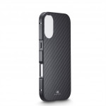 Black Rock 360° Glass, kryt pre Apple iPhone 17, sklenený, predný + zadný diel, karbónová úprava Black Rock 360° Glass, kryt pre Apple iPhone 17, sklenený, predný + zadný diel, karbónová úprava