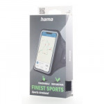 Hama Finest Sports, športové puzdro na mobil, na rameno, XXL (5-5,5/15,8x8 cm), antracitové