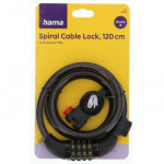 Hama cyklo kódová zámka lanková, 120 cm