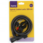 Hama cyklo zámka lanková, 120 cm