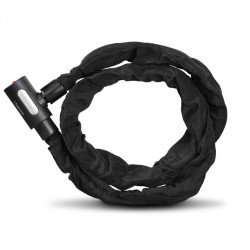 Hama cyklo zámka reťazová, 120 cm, kľúč s osvetlením