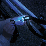 Hama cyklo zámka reťazová, 120 cm, kľúč s osvetlením